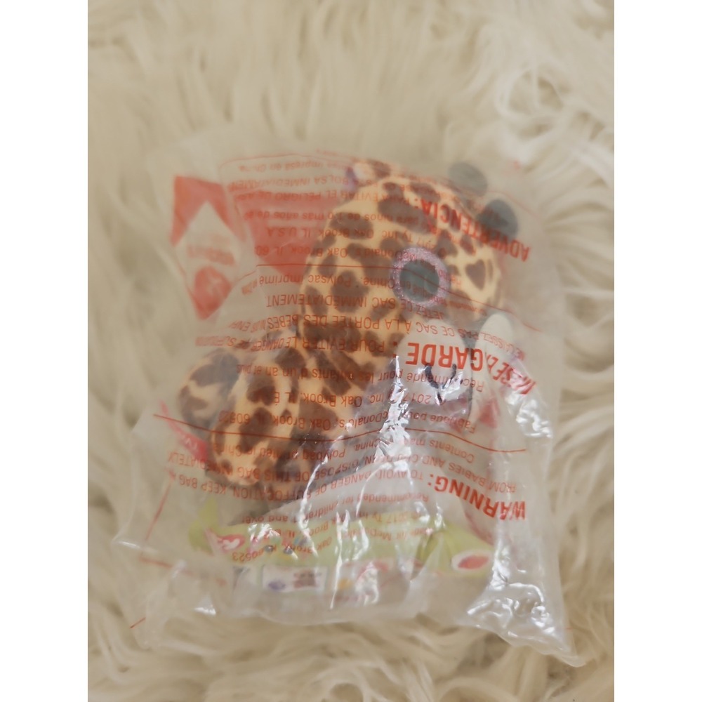 Ty Teenie Beanie Boos McDonald's Twigs Giraffe Plush Happy Meal 3" Toy Tag Mini